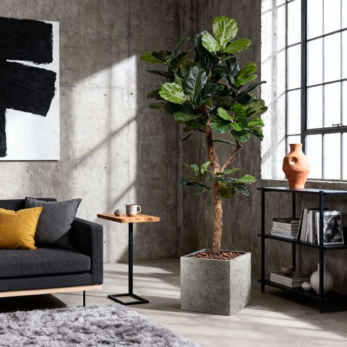 Lyrata Deluxe kunstboom Y stam 210cm - afbeelding 2
