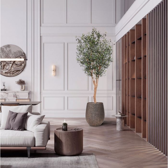 Olijf Deluxe kunstboom 250cm - afbeelding 3