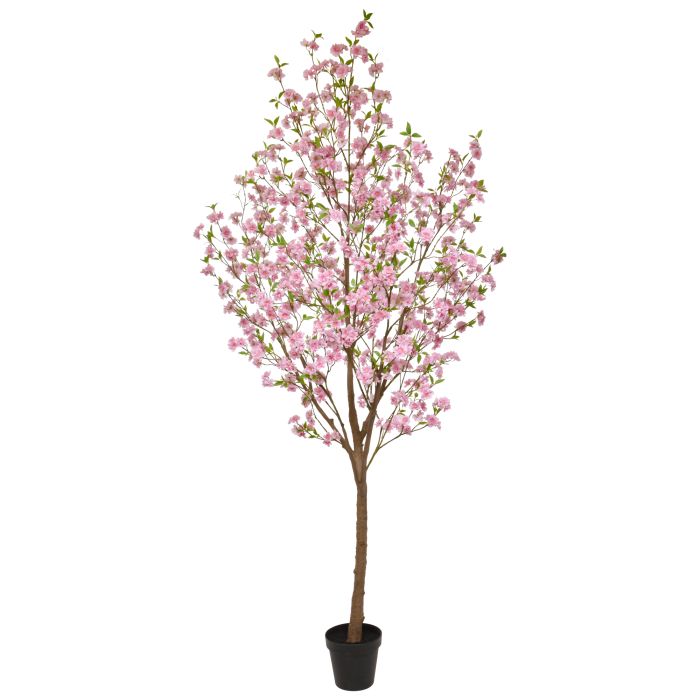 Bloesem Kunstboom 260cm roze - afbeelding 14
