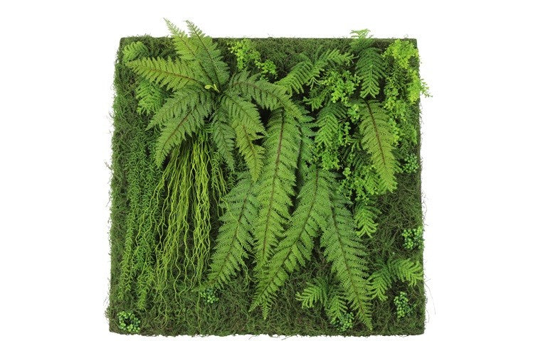 Kunstdeco Wanddeco bos L groen-L10B100H100CM