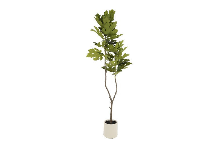 Kunstpflanze Ficus carica L grün-L185B80H130CM