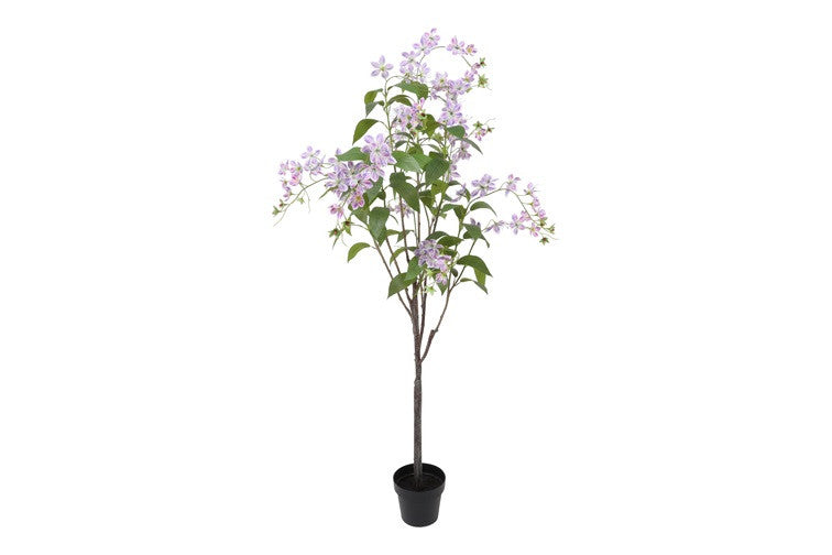 Kunstpflanze auf Stamm Wisteria S lila-L180B60H120CM