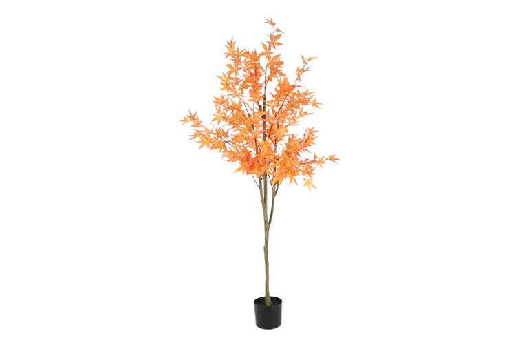 Kunstpflanze Maple L orange-L60B60H175CM