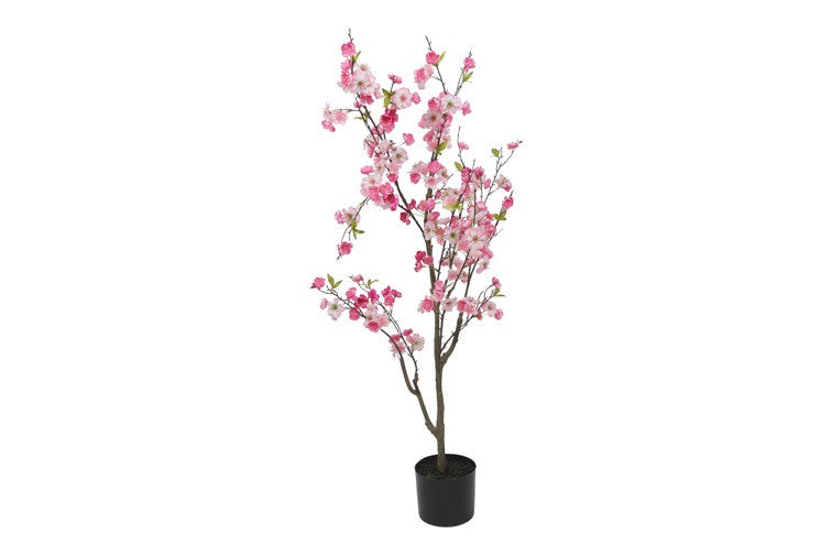 Kunstpflanze Prunus S rosa-L50B50H153CM