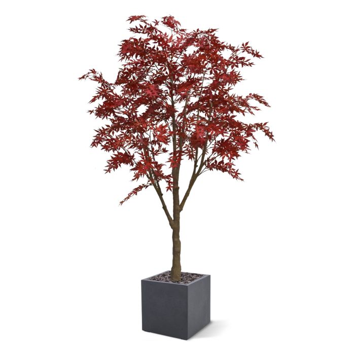 Acer kunstboom 280cm - burgundy - afbeelding 5