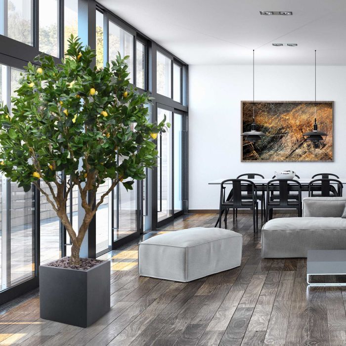 Citroen kunstboom 250cm - afbeelding 9