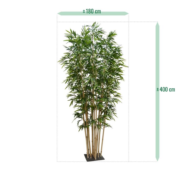 Bamboe deluxe kunstboom op plaat 400cm - NOVA LIGNUM