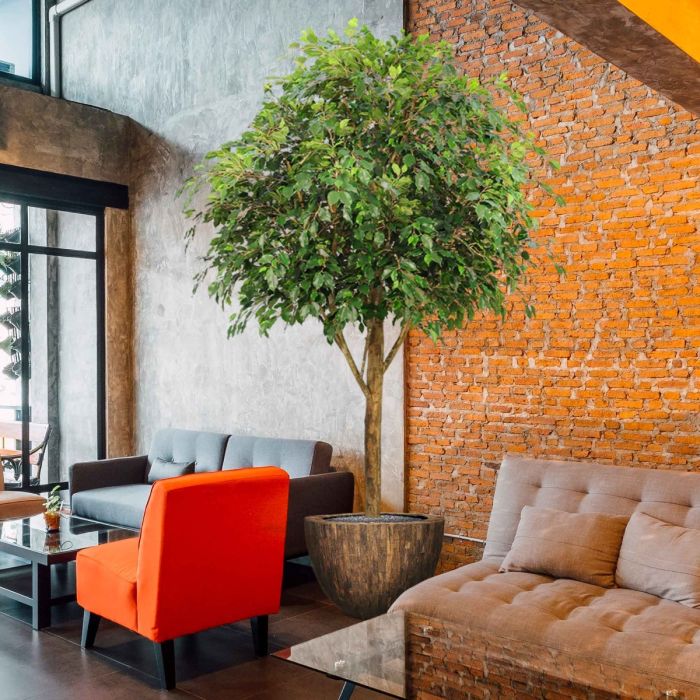 Ficus Exotica Giant kunstboom 290cm - FR - brandvertragend - NOVA LIGNUM