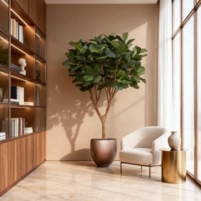 Ficus Lyrata XL kunstboom Deluxe 300cm - NOVA LIGNUM