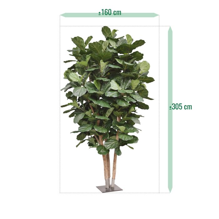 Lyrata Kolom Giant Kunstboom Deluxe 300cm - NOVA LIGNUM