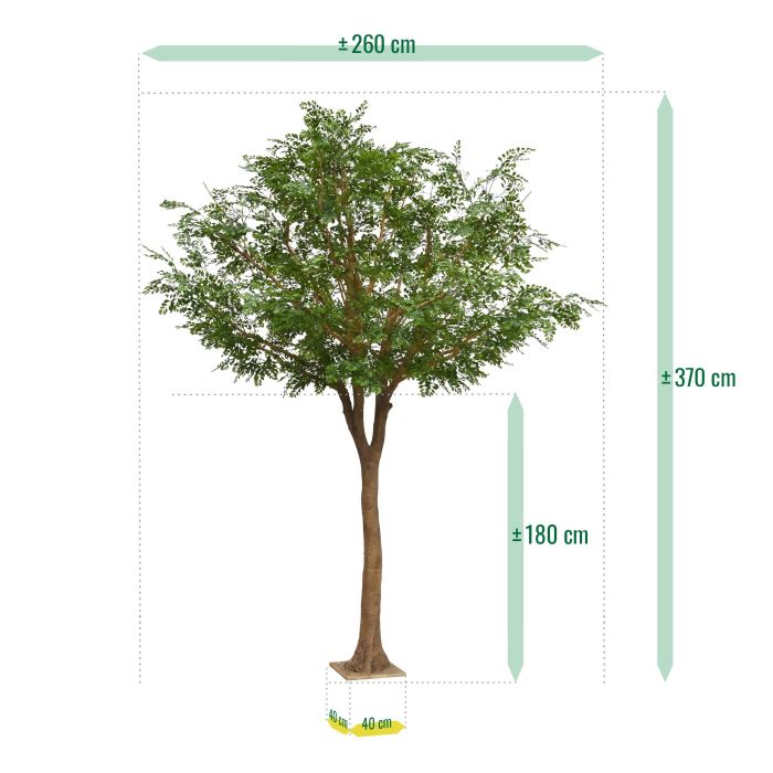 Murraya kunstboom deluxe XXL 370cm - NOVA LIGNUM