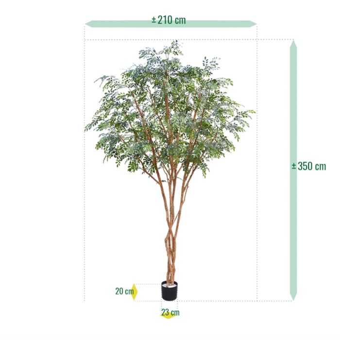 Murraya kunstboom deluxe XL 325cm - afbeelding 6