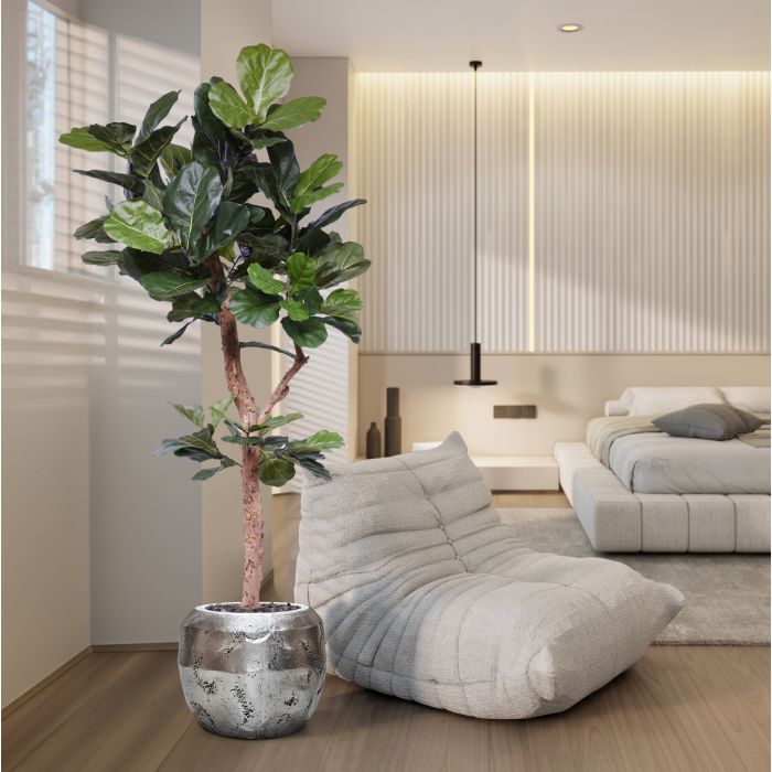 Lyrata Deluxe kunstboom Y stam 210cm - afbeelding 10