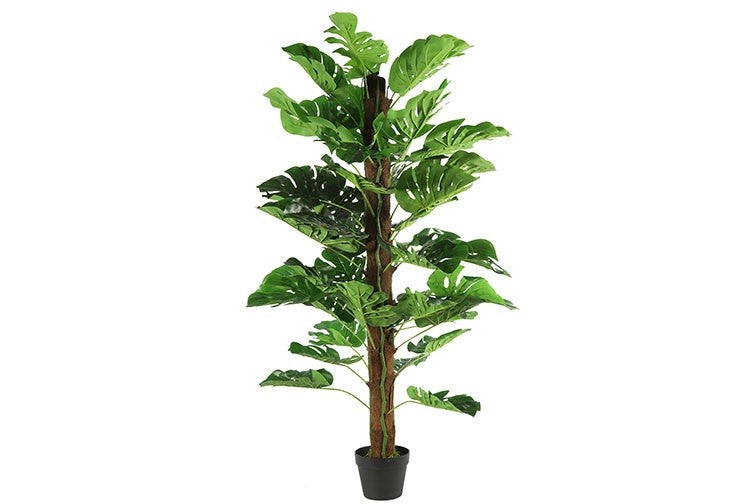 Kunstpflanze Monstera L grün-L50B50H150CM