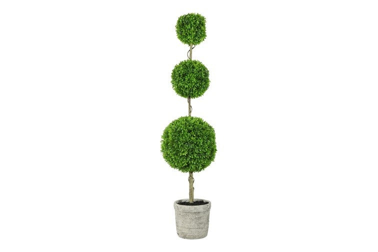 Kunstplant Buxaceae L groen-L15B15H119CM