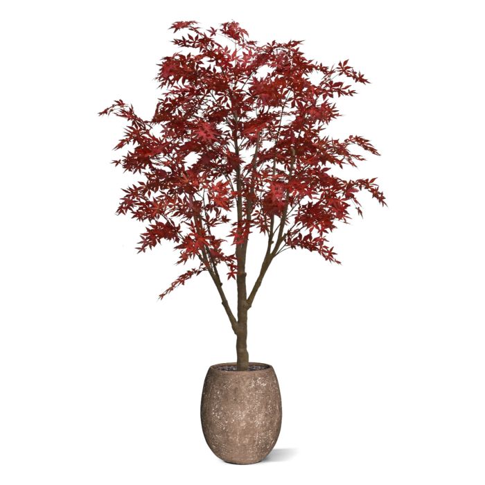 Acer kunstboom 280cm - burgundy - afbeelding 3