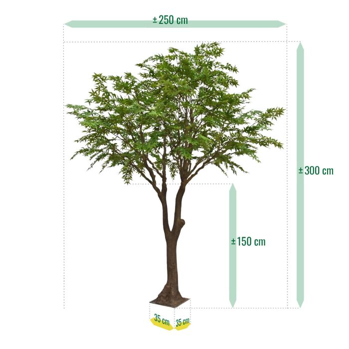 Acer kunstboom XL groen 300cm - NOVA LIGNUM