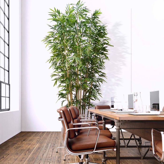 Bamboe deluxe kunstboom op plaat 400cm - NOVA LIGNUM