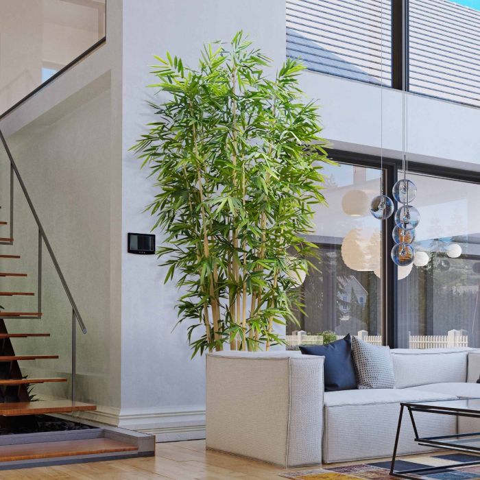 Bamboe deluxe kunstboom op plaat 400cm - NOVA LIGNUM