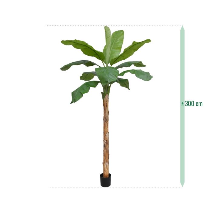 Banaan Royal XL kunstboom 300cm - afbeelding 8