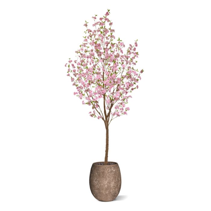 Bloesem Kunstboom 260cm roze - afbeelding 7