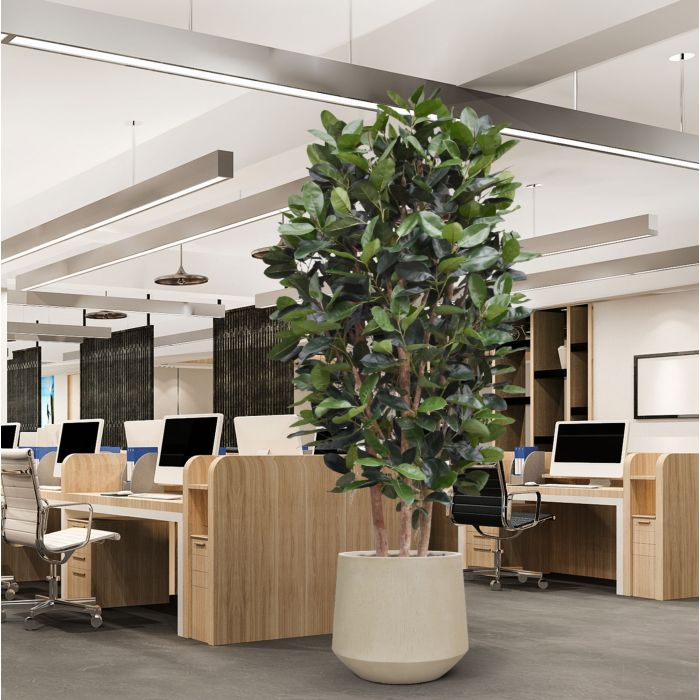 Elastica Robusta Kolom Kunstboom Deluxe 300cm groen - NOVA LIGNUM