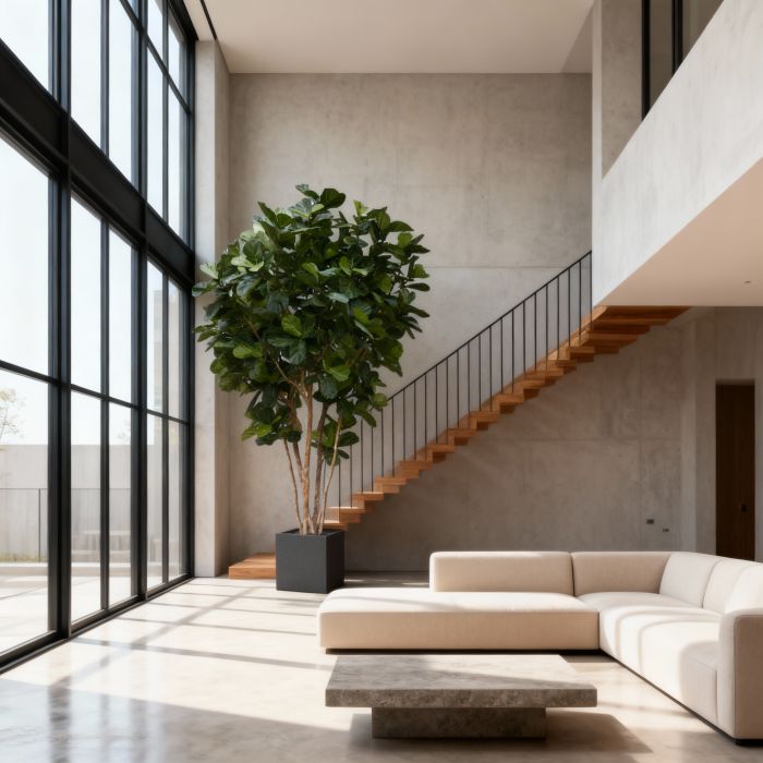Lyrata Giant Kunstboom Deluxe 420cm - NOVA LIGNUM